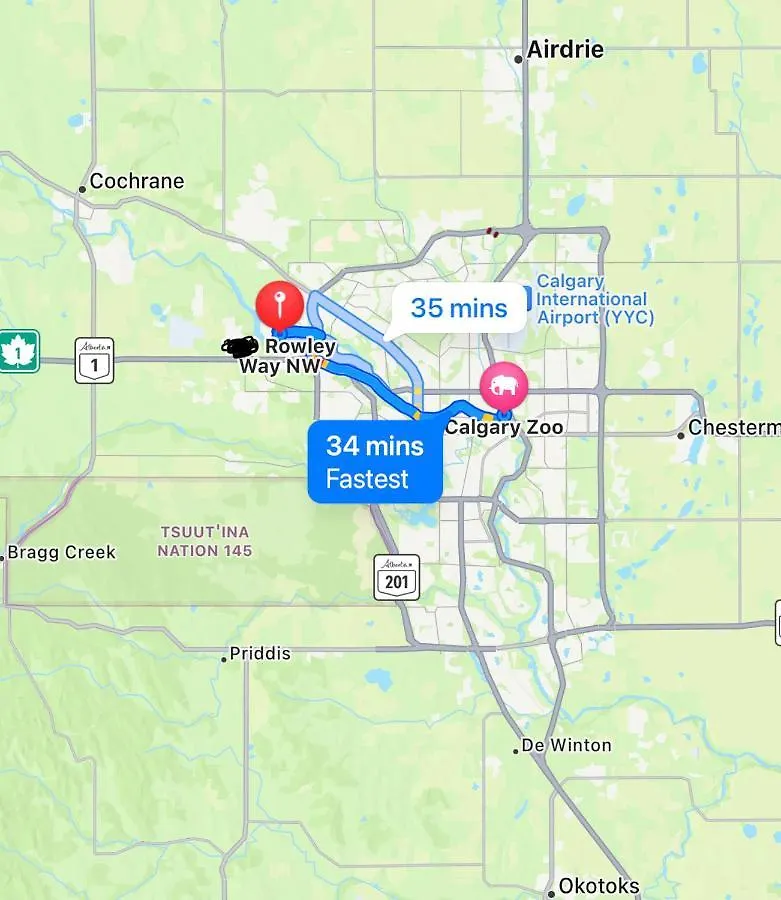 2 Bedroom 2 Washrooms Brand New Beautiful & Cozy Suite Calgary